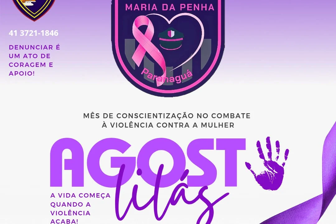 Paranaguá realiza Blitz do “Agosto Lilás” para combater a violência contra a mulher