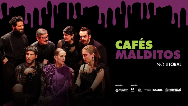 Peça teatral “Cafés Malditos” acontece na Estação Ferroviária com duas apresentações gratuitas