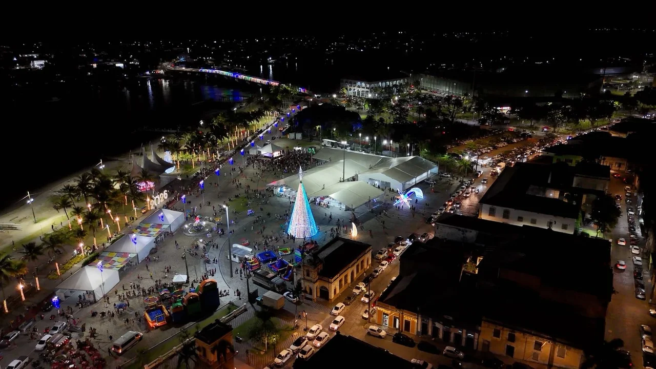 Virada de Ano em Paranaguá terá música, gastronomia e queima de fogos na Praça de Eventos
