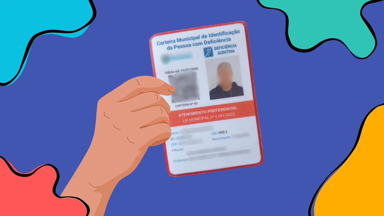 Inicia na segunda-feira (10), a emissão da Carteira Municipal de Identificação da Pessoa com Deficiência