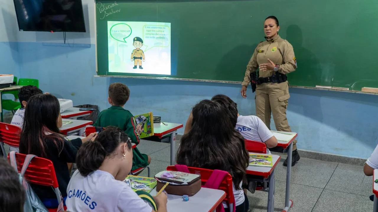 Prefeitura de Paranaguá amplia prevenção nas escolas e leva PROERD a alunos da Rede Municipal