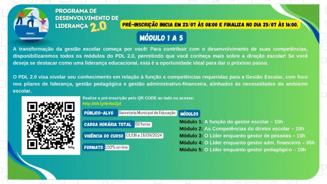 Formação Continuada será requisito para participação na Consulta Pública para Diretores Escolares em Paranaguá