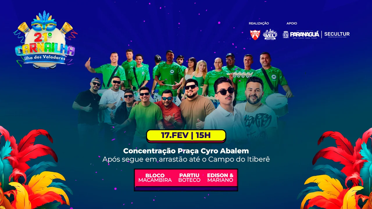 Carnailha comemora 21 anos de tradição em Paranaguá