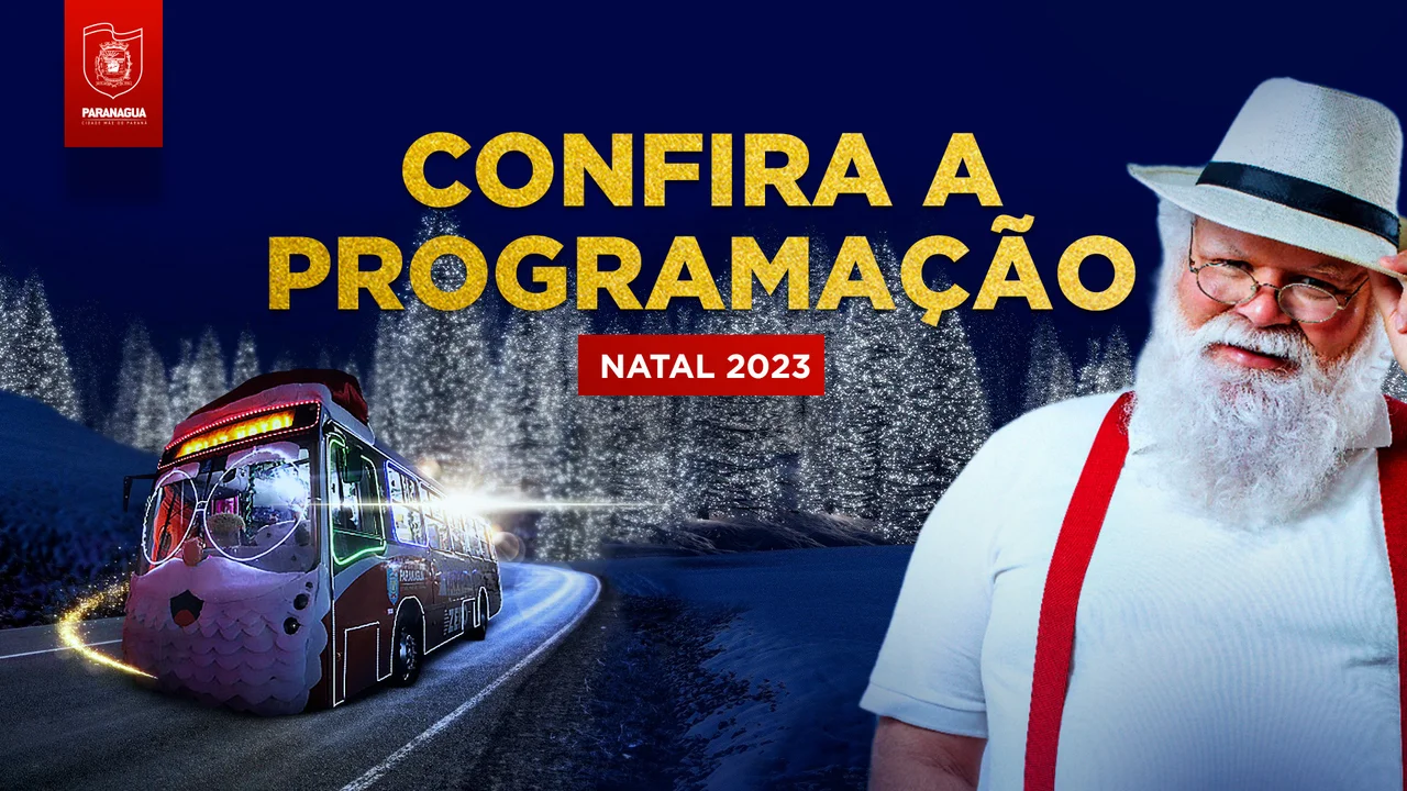 Programação Natalina começa com visita do Papai Noel neste dia 15