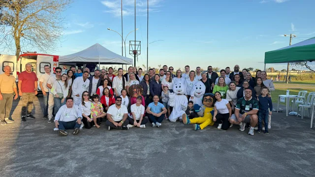 Saúde no Parque leva atendimento gratuito à população no Aeroparque de Paranaguá