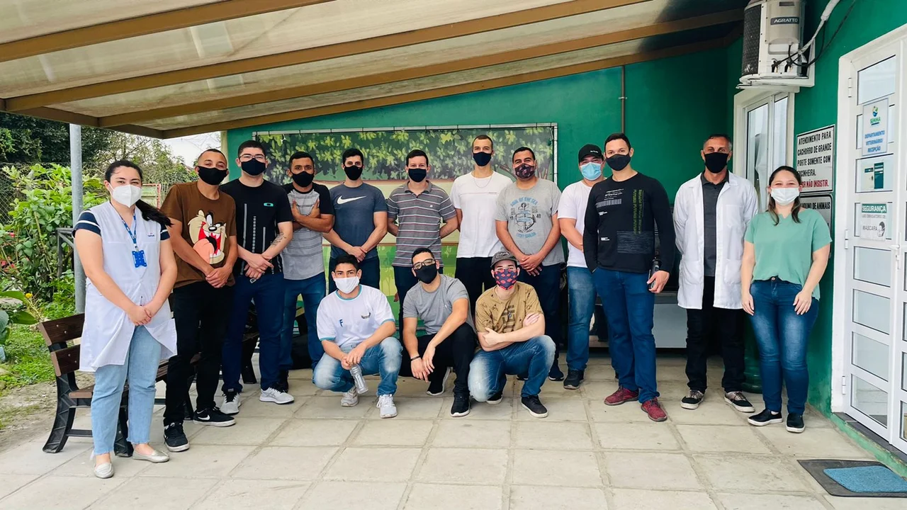 Secretaria de Meio Ambiente recebe a visita de alunos de curso do Senac