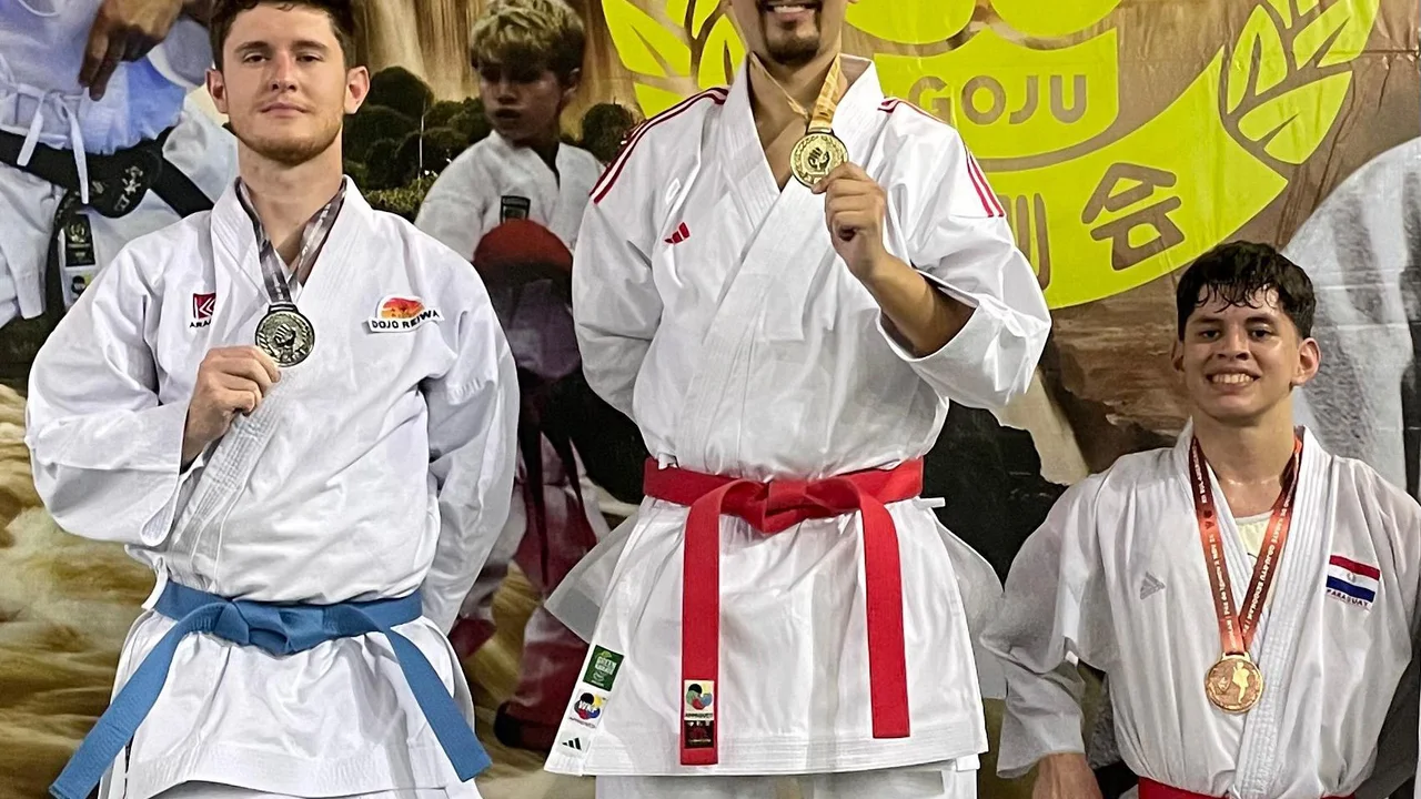 Atleta parnanguara Italo Stieglitz é mais uma vez campeão Sul-americano de karatê
