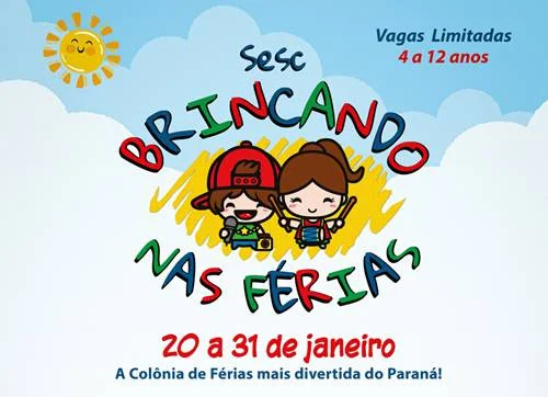 Crianças abrigadas na Casa Lar terão duas semanas na Colônia de Férias do Sesc Paranaguá