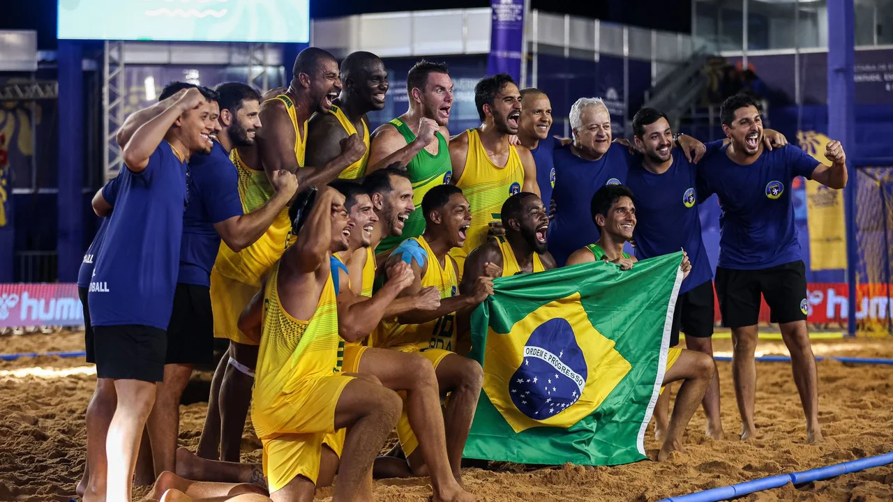 Parnanguara conquista título mundial com a Seleção Brasileira de Handebol de Praia