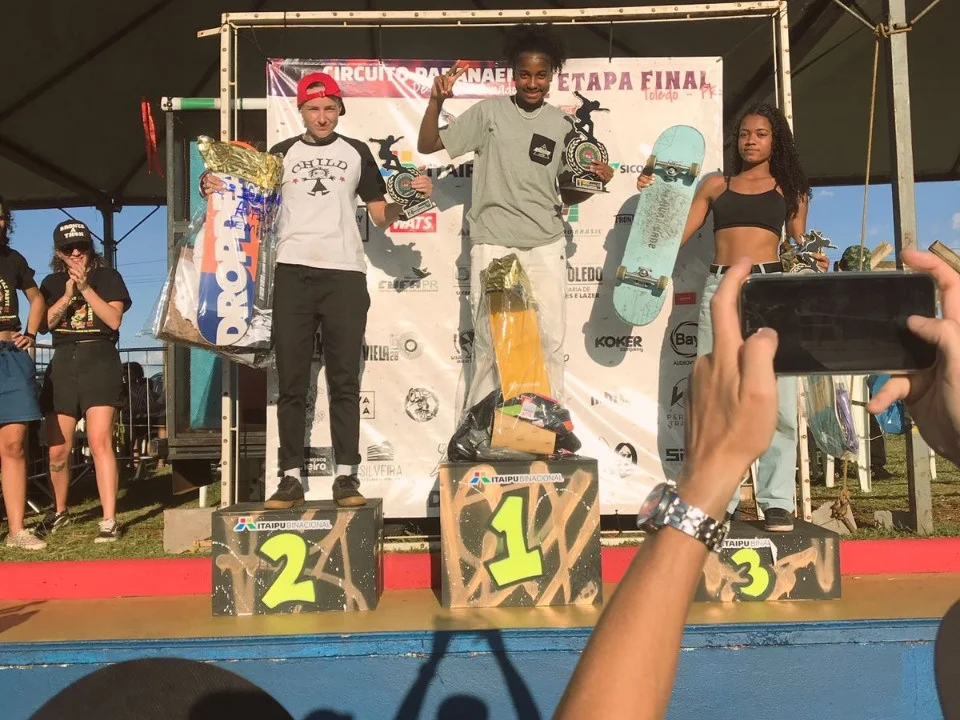 Beatriz Chimanski conquista o 2º lugar geral durante a etapa final do Campeonato Paranaense de Skate