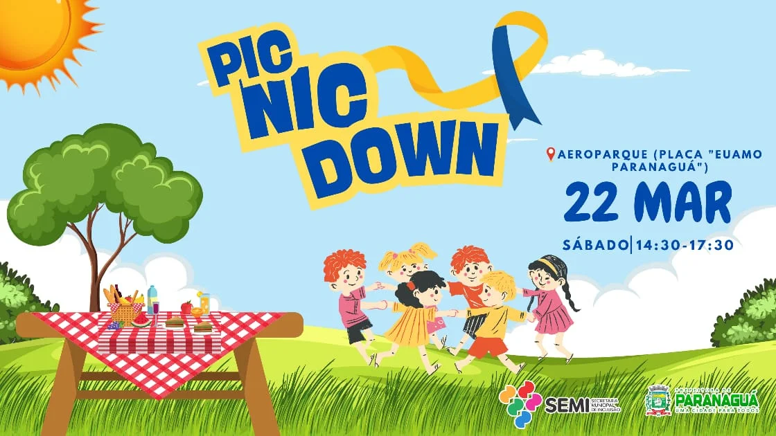 Picnic em Paranaguá celebra o Dia Internacional da Síndrome de Down