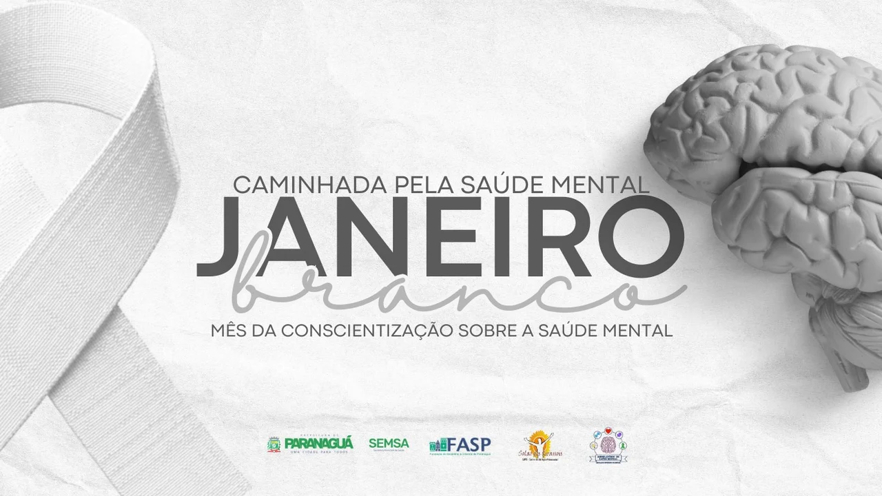 Janeiro Branco 2026: Paranaguá trabalha em prol da saúde mental