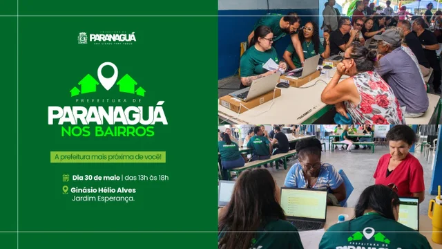 Segunda edição do Prefeitura de Paranaguá nos Bairros acontece neste sábado (30) no Jardim Esperança