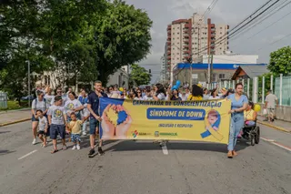 Prefeitura de Paranaguá promove Caminhada de Conscientização sobre a Síndrome de Down