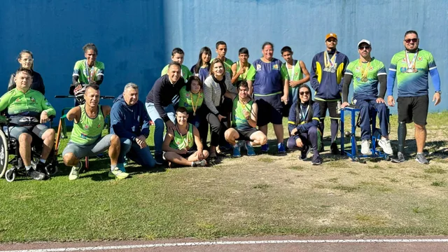 Paranaguá recepciona atletas paraolímpicos no Complexo Esportivo Fernando Charbub Farah