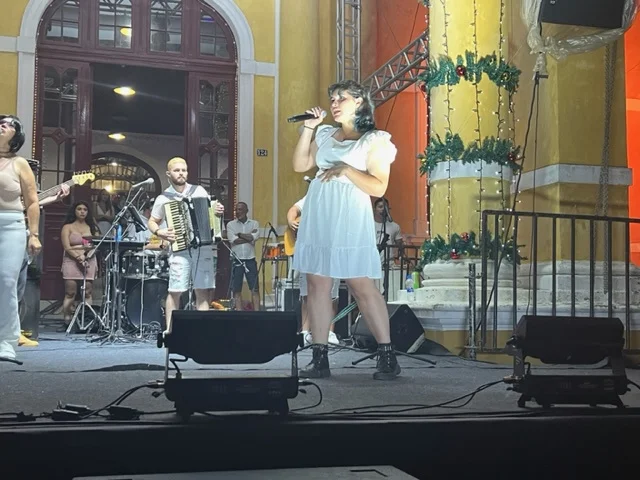 Show da Virada está acontecendo na Estação Ferroviária