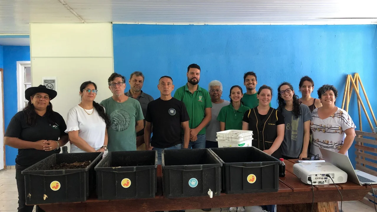 Secretaria de Meio Ambiente realiza 3º Workshop de Compostagem de 2024
