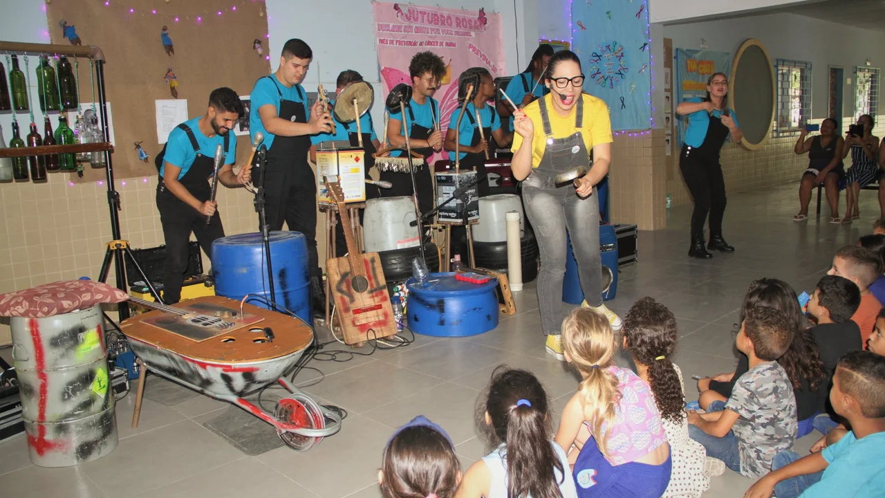 Paranaguá recebe projeto musical em quatro unidades de ensino