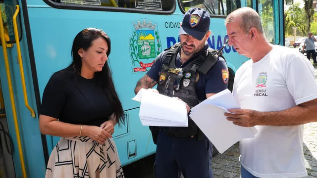 Serviços Urbanos faz vistoria na frota do transporte coletivo municipal