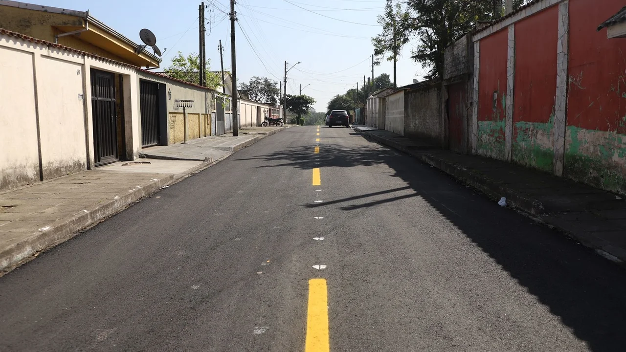 Pavimentação é entregue na Vila Primavera