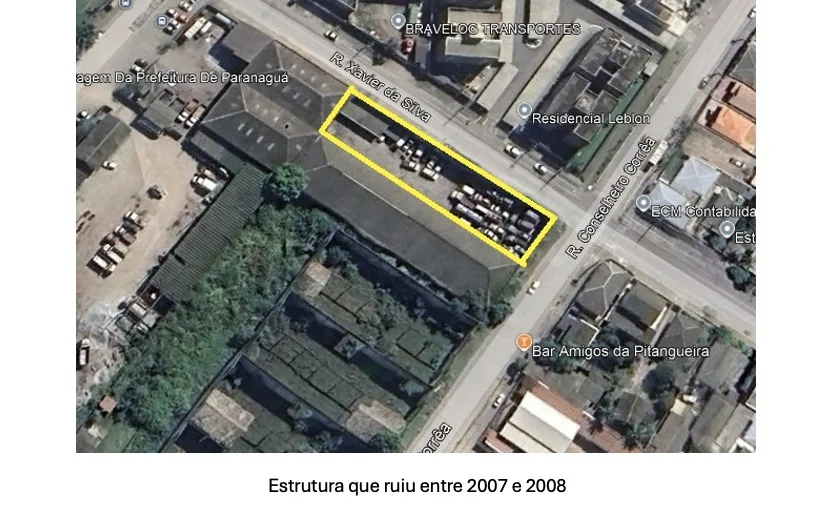 Prefeitura de Paranaguá prioriza ações na garagem da Secretaria de Obras para garantir segurança