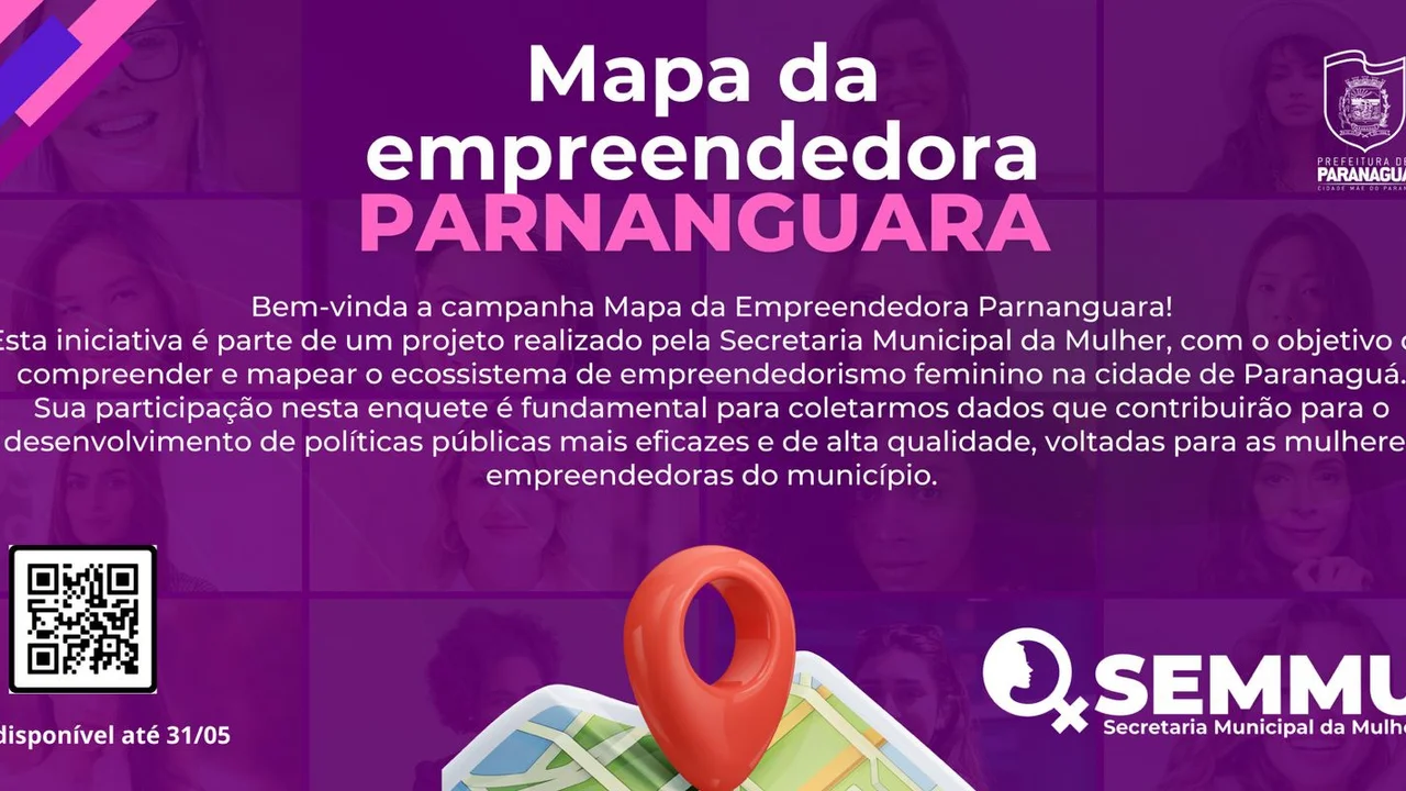 Campanha do Mapa da Empreendedora Parnanguara é lançada em Paranaguá