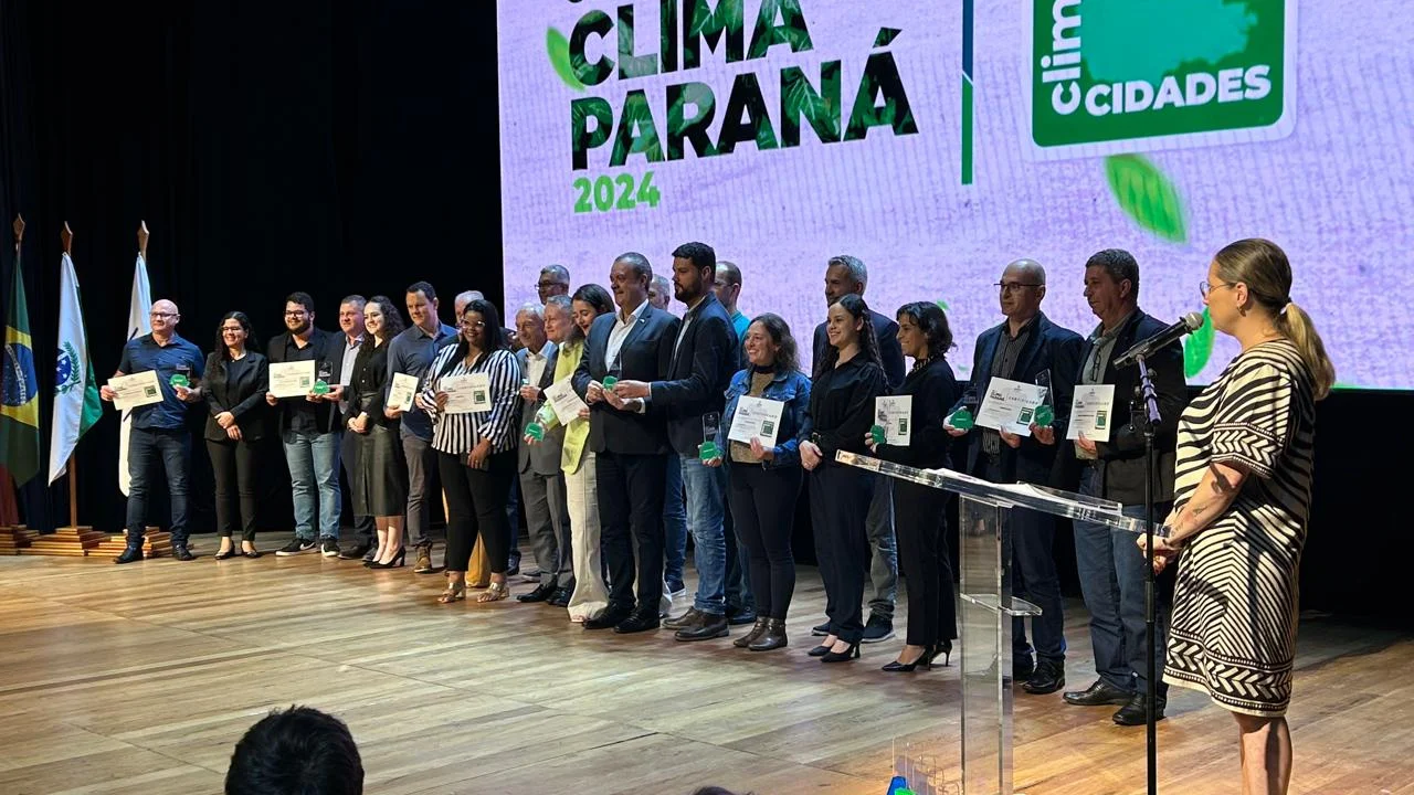Paranaguá recebe Selo Clima Paraná pelo segundo ano consecutivo