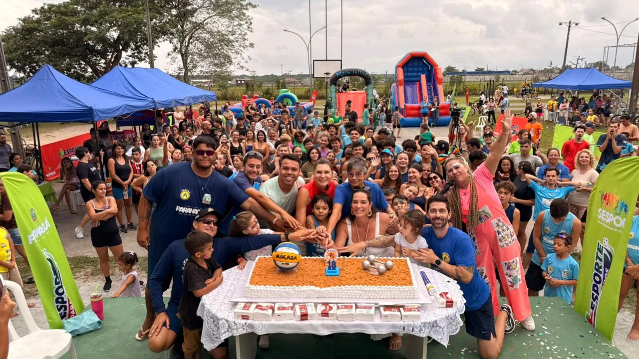 Projeto Ágatha de Vôlei de Praia celebra 18 anos com evento em Paranaguá