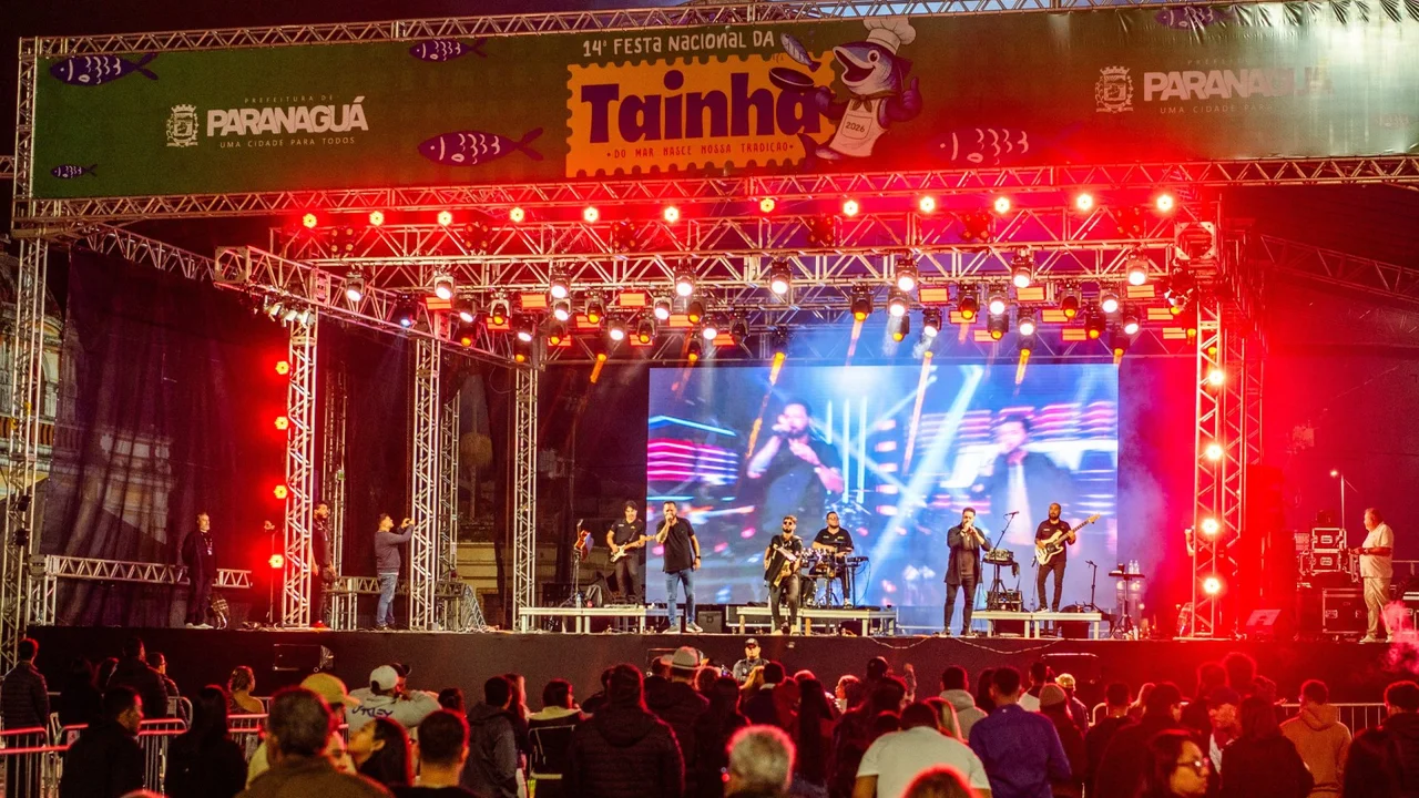Festa Nacional da Tainha começa em Paranaguá com expectativa de fortalecer turismo, cultura e economia