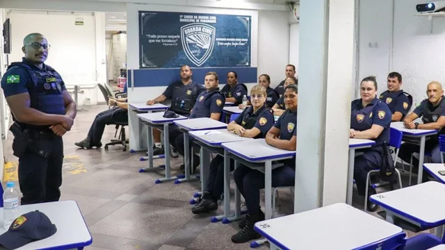 Fortalecimento da segurança pública: capacitação e padronização operacional na GCM de Paranaguá