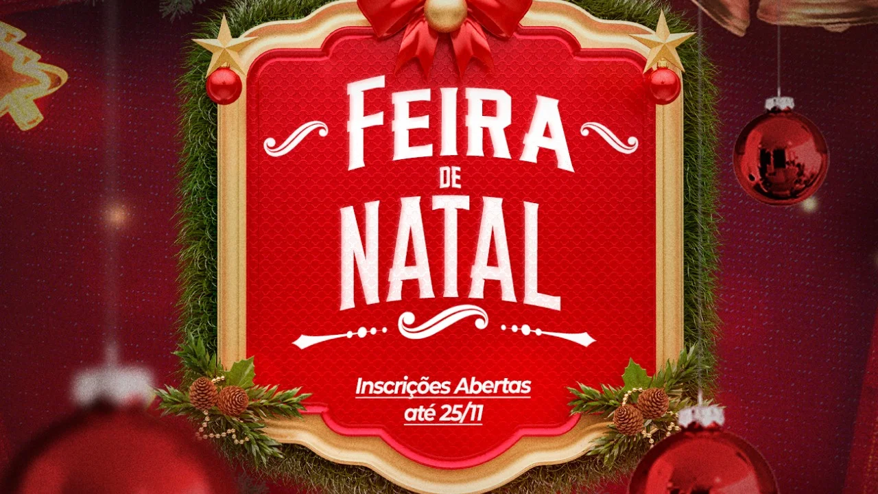 Feira de  Natal acontecerá no Mega Rocio