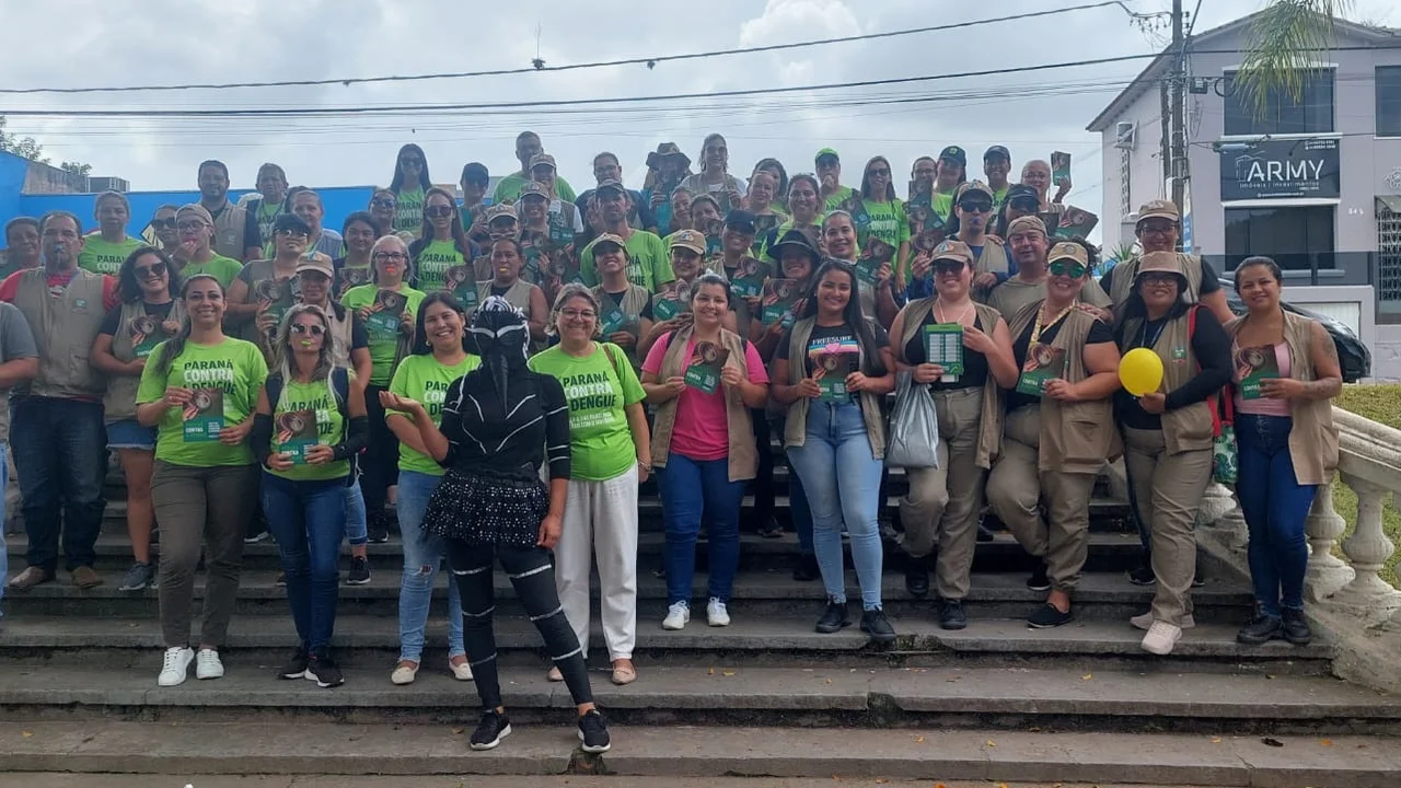 Com apitaço no Centro, Paranaguá antecipa “Dia D” contra a Dengue
