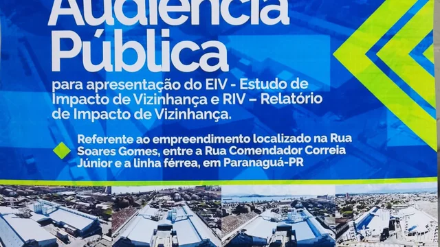 Audiência Pública para apresentação do EIV acontece hoje