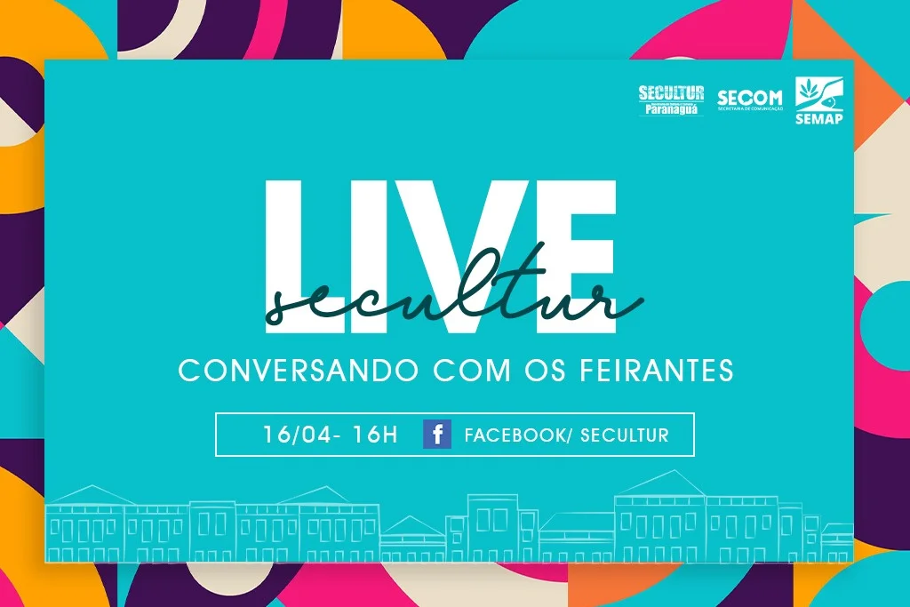Equipe da Secultur fará live com feirantes da cidade nesta sexta-feira, 16