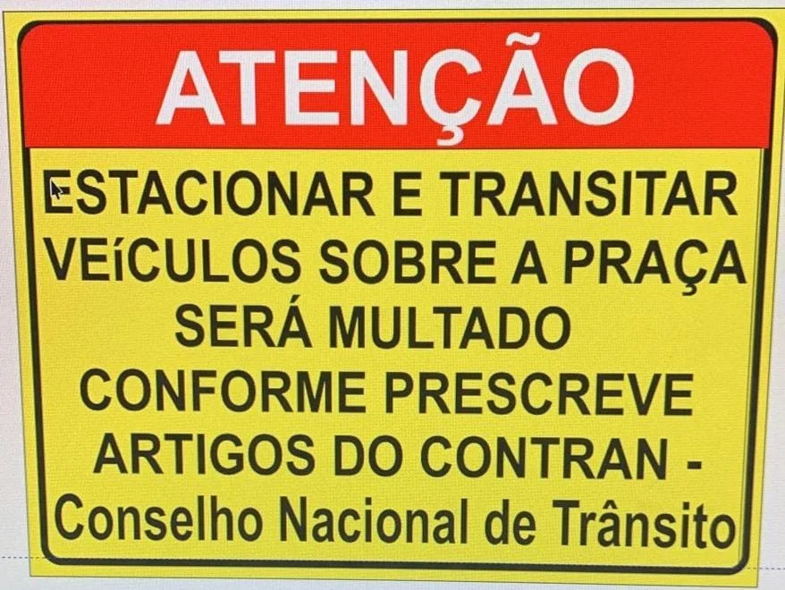 Praça Mário Roque ganhará sinalização específica  nos próximos dias