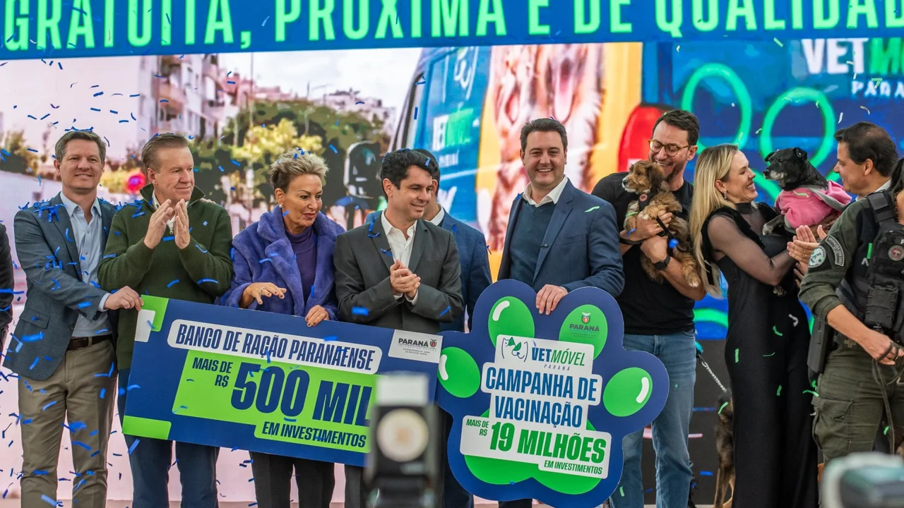 Paranaguá será contemplada com o Vet-Móvel Paraná e amplia ações de proteção e saúde animal