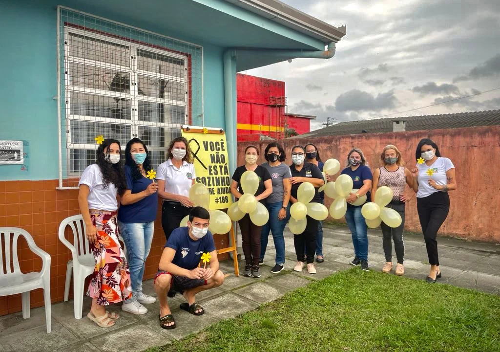 Ações de valorização a vida marcaram o Setembro Amarelo em Paranaguá