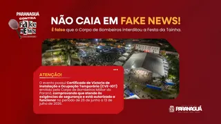 Prefeitura de Paranaguá desmente fake news sobre interdição da Festa da Tainha