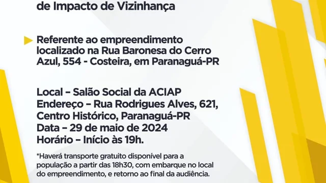 Audiência Pública sobre empreendimento acontece hoje