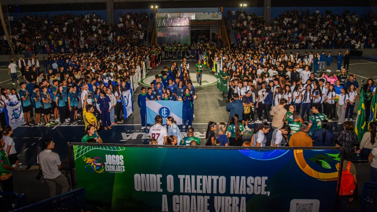 Paranaguá recebe ídolos do esporte mundial na 50ª edição dos Jogos Municipais Escolares