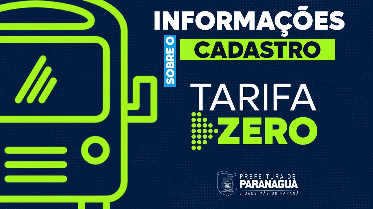 Saiba como se cadastrar no programa Tarifa Zero