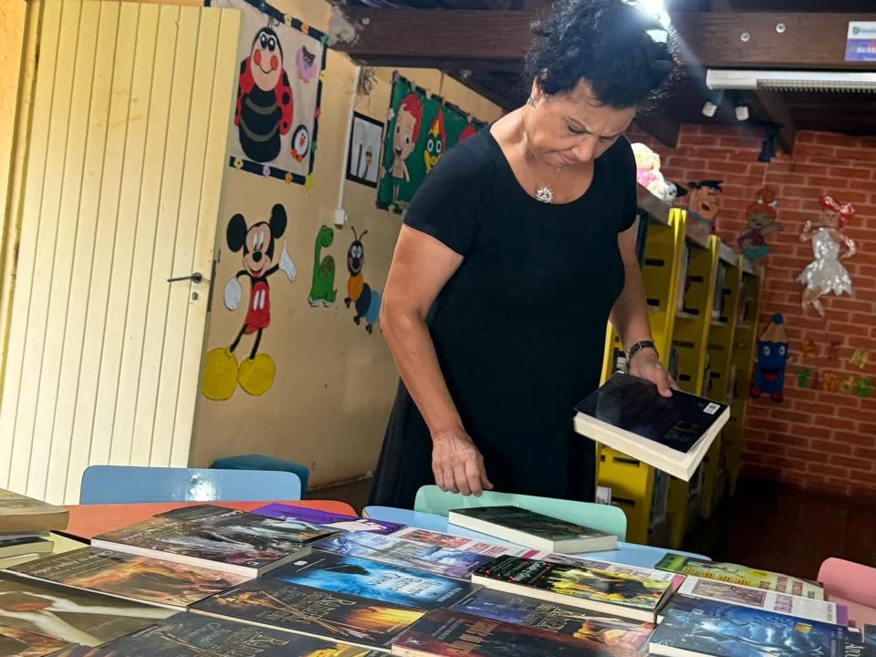 Biblioteca Mário Marcondes Lobo está instalada na Casa de Cultura Brasílio Itiberê