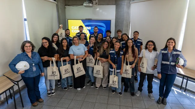 Estagiários da Prefeitura de Paranaguá visitam Cattalini e conhecem práticas de gestão ambiental e segurança