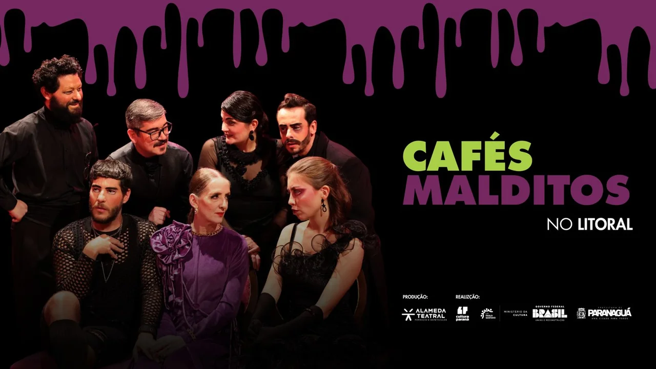 Peça teatral “Cafés Malditos” acontece na Estação Ferroviária com duas apresentações gratuitas