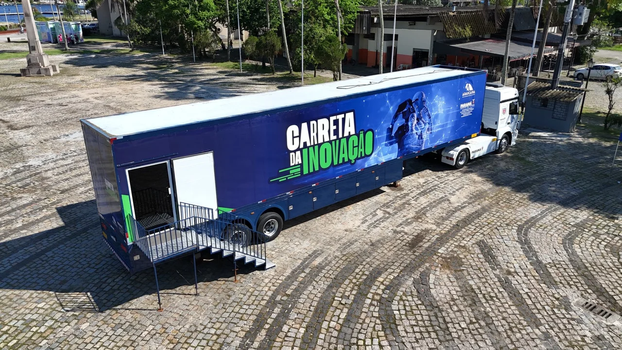 Paranaguá recebe governo do estado para cerimônia de encerramento da Carreta da Inovação