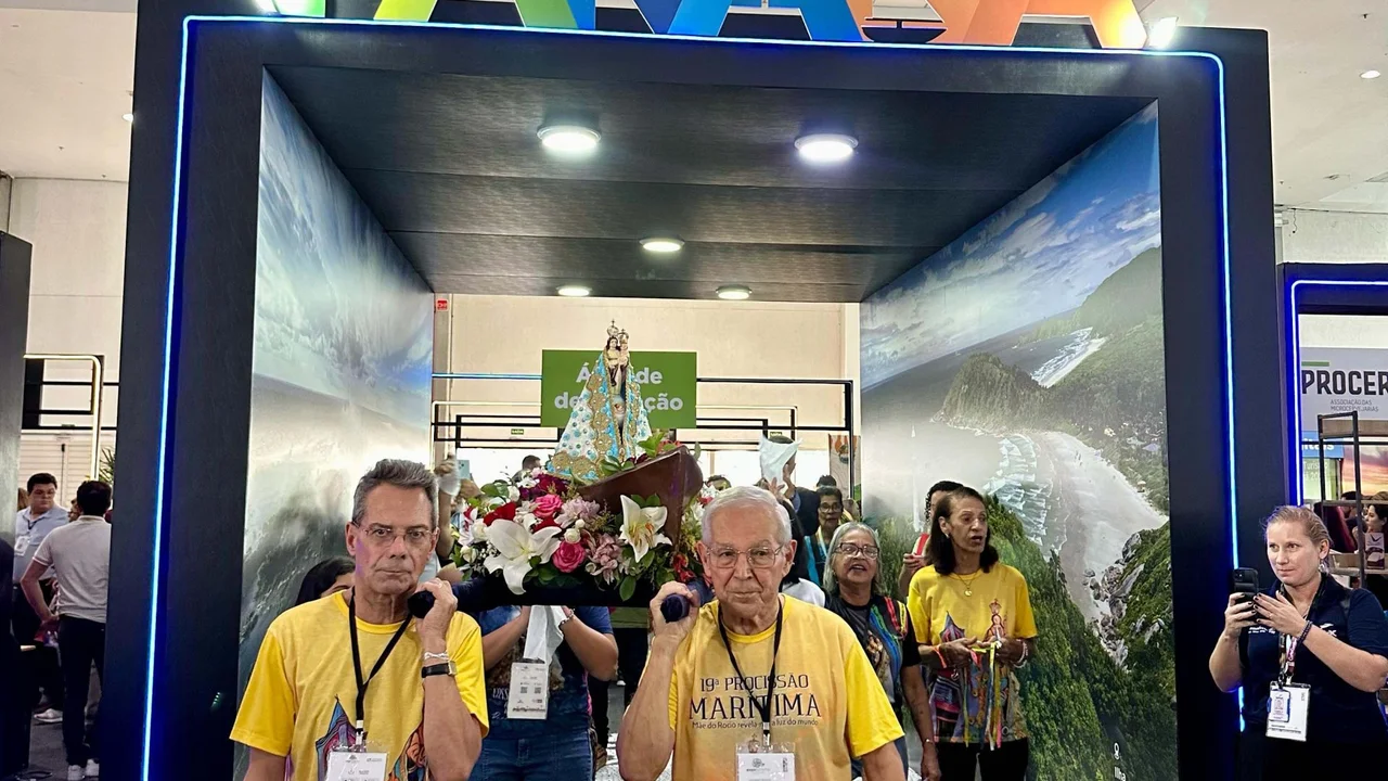 Turismo religioso parnanguara se consolida na Expo Turismo Paraná 2025