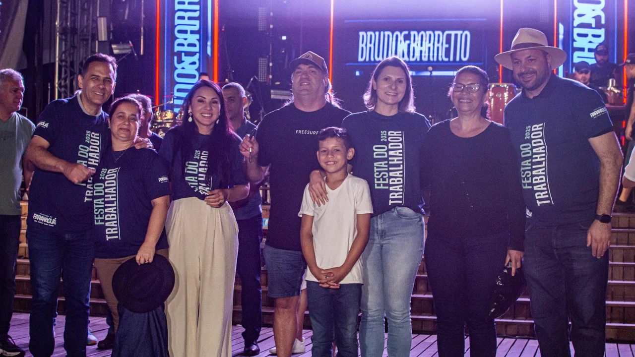 Paranaguá promove a maior festa do 1º de  Maio com shows e sorteio de prêmios