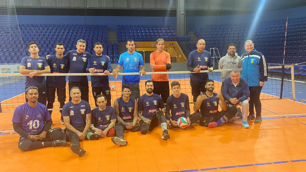 Paranaguá na rota do esporte paralímpico: AVPL disputa Campeonato Brasileiro de Vôlei Sentado em Aracaju