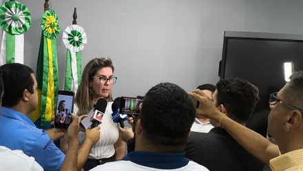 Secretária municipal de Saúde, Patrícia Scacalossi - Foto: Cleverson Ferreira