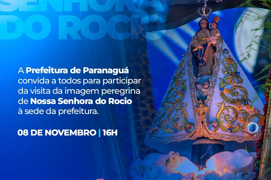 Aviso de Pauta: Imagem de Nossa Senhora do Rocio visitará a Prefeitura